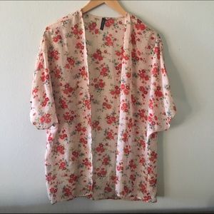 Floral kimono