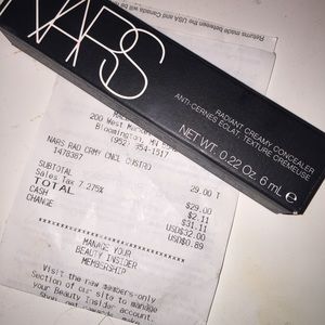NARS radiant creamy concealer
