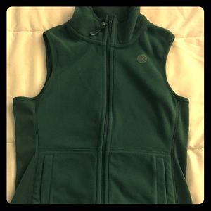 NWT Teal Fleece Vest