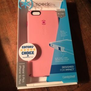 iPhone6 Plus speck case, 2-tone pink w box