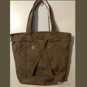 Ogio Hamptons peacoat style tote -Terra- like new