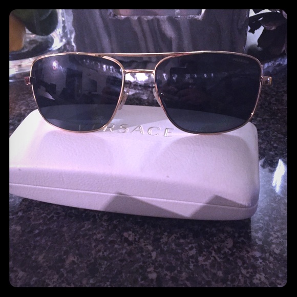 Versace Unisex Polarized Sunglasses NEVER WORN !!
