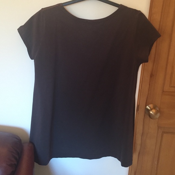 Lilith Dark Grey A-Line T-Shirt - Picture 4 of 4