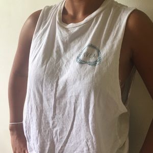 RVCA Shark Tooth Muscle Tee