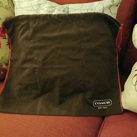 Large Coach Dust Bag