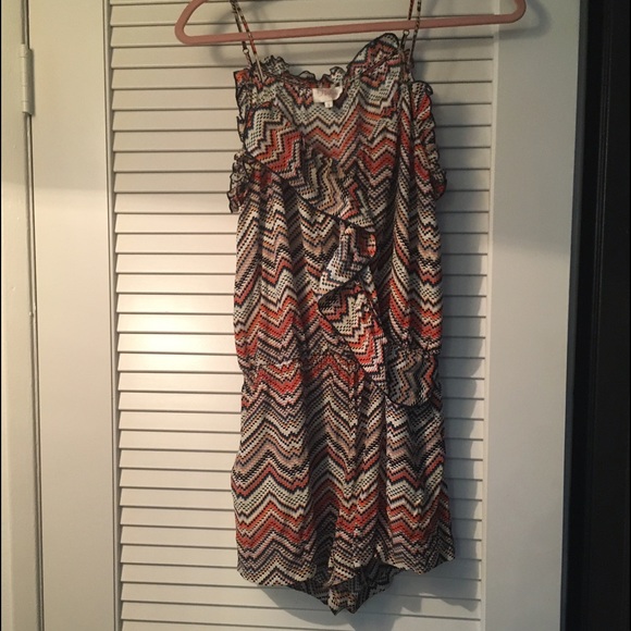 Parker Multicolored Romper- Size Small
