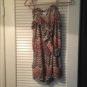 Parker Multicolored Romper- Size Small