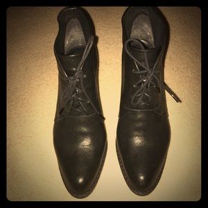Stuart Weitzman leather bootie.