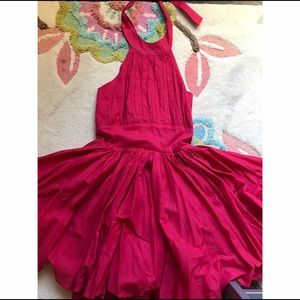 Pink Halter Dress