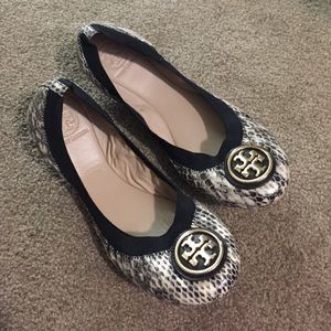 Tory Burch Caroline 2 Roccia Ballet Flats💖