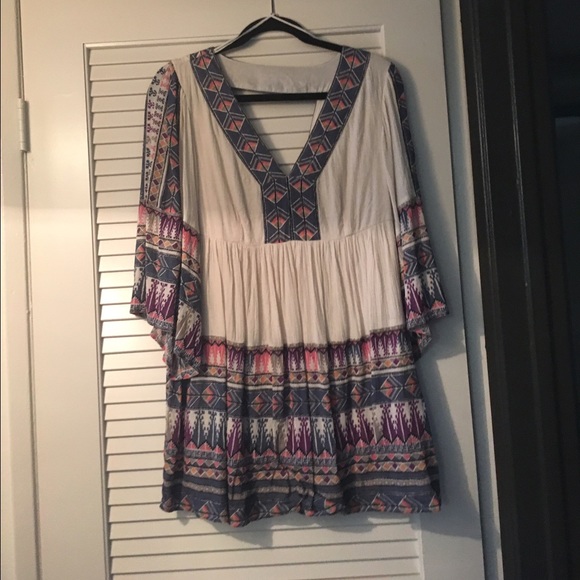 Free People Mini Dress- Size Small
