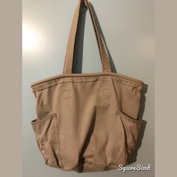 Thirty One Retro Metro Bag in Taupe Ripstop