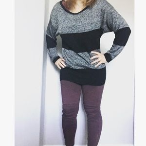 Black & Gray Sweater