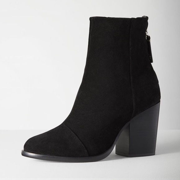Rag & Bone Black Suede Classic Newbury Boot 39
