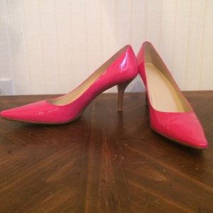 Nine West Hot Pink Pumps