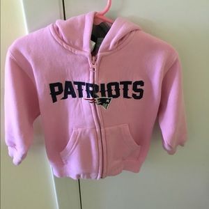Patriots hoodie toddler