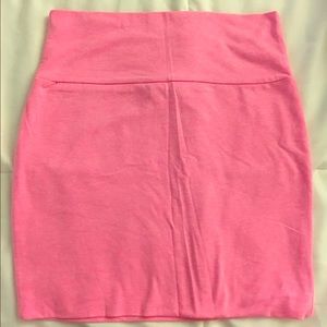 NWT Bright Fuchsia/Pink Mini Skirt