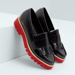 🚩HOLD🚩Contrast Platform Loafers 7-7.5