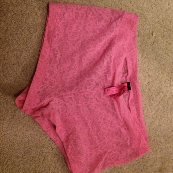 Victoria Secret Lace shorts.