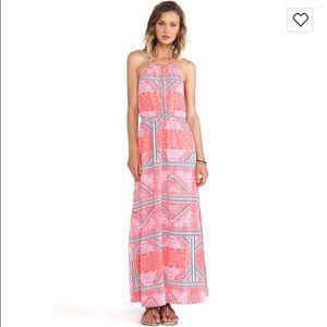MINK PINK Eastern Aztec Maxi Dress in Multi
