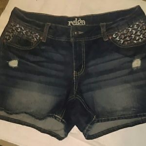 Reign distressed Jean shirts