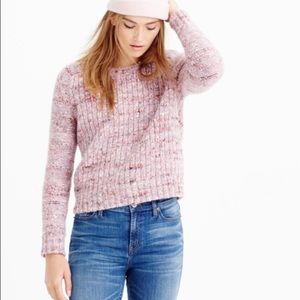 Jcrew Collection Textured Crew Neck Sweater