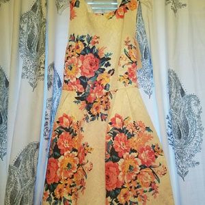 Acevog floral dress
