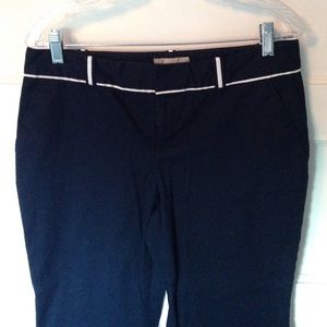 Navy blue banana republic dress pants.