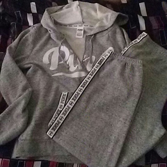 Victoria Secret Pink Sweatsuit L