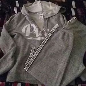Victoria Secret Pink Sweatsuit L