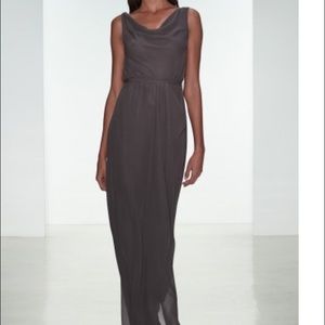 Blush bridesmaid dress