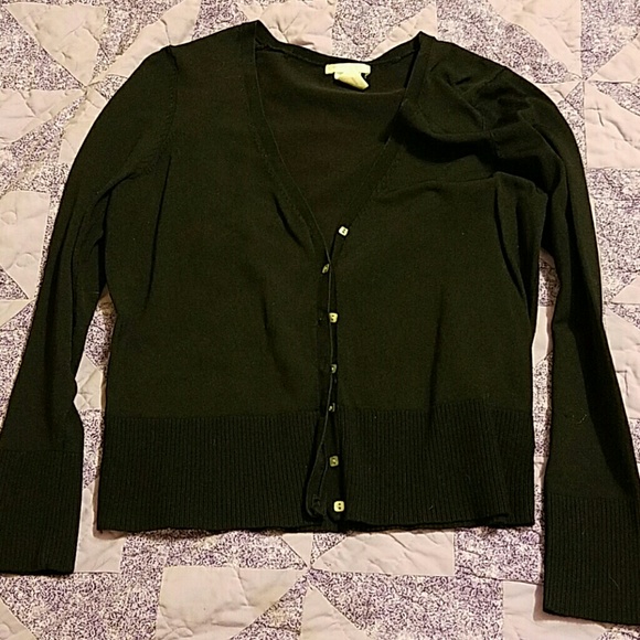 Black cardigan. Worthington.