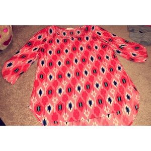 Peach Love Sheer Blouse