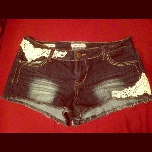✨Lace Jean Shorts | MAKE AN OFFER✨