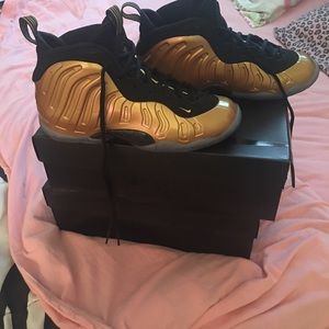 Nike Gold Foamposites
