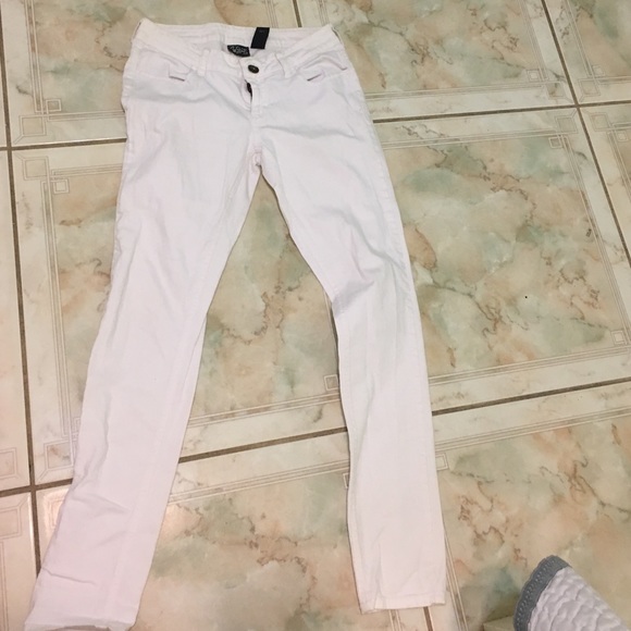 City Streets White Jeans