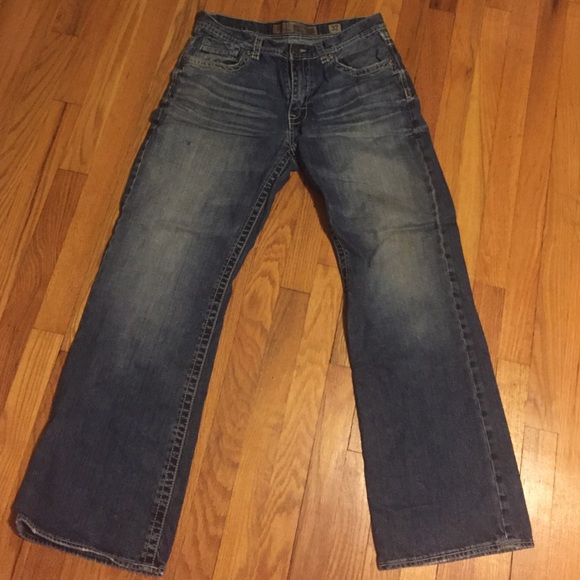 Men's Buckle Jeans