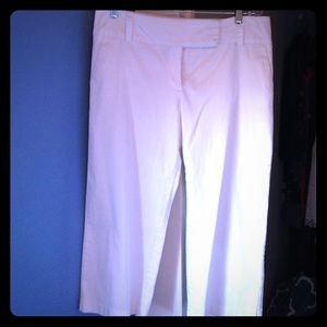 AGB white crop pants