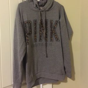 Pink hoodie