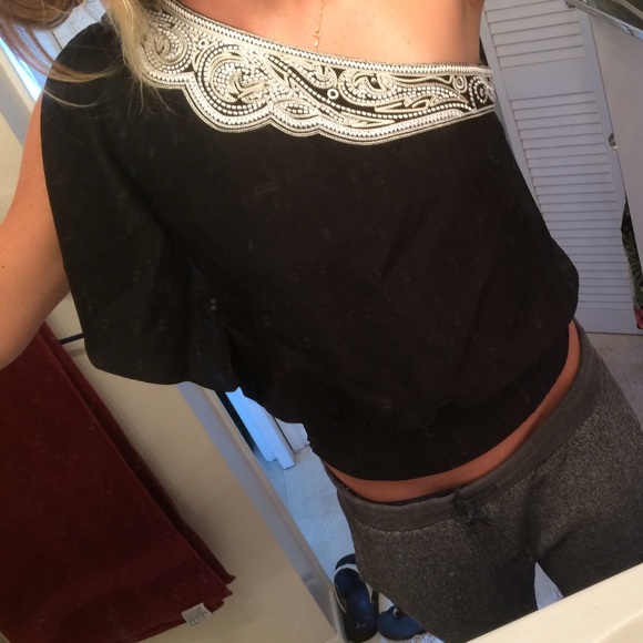 One shoulder blouse! *on hold*