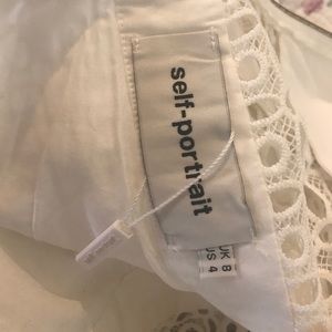 Self-portrait Pattern Midi Dress US sz 4/UK size 8