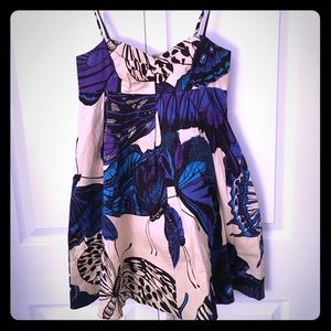 Strappy floral dress