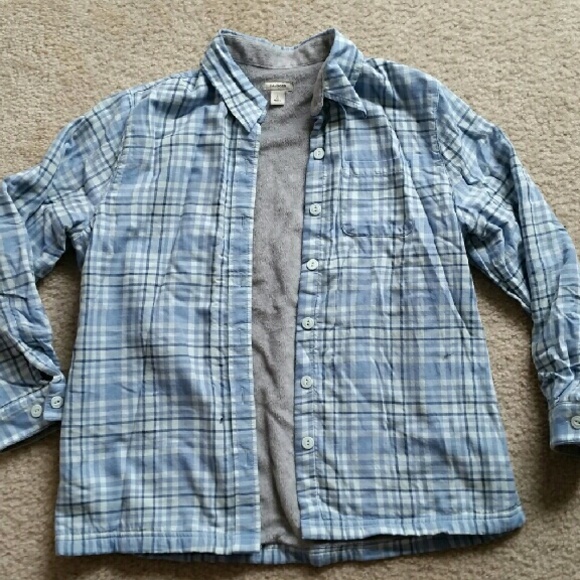 Fleece lined flannel