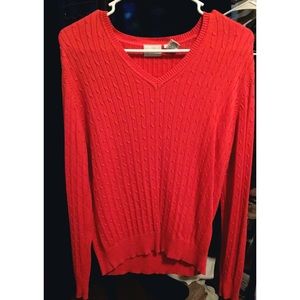 Kim Rogers Pink V-Neck Sweater