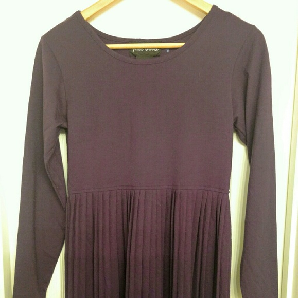 Purple maxi dress
