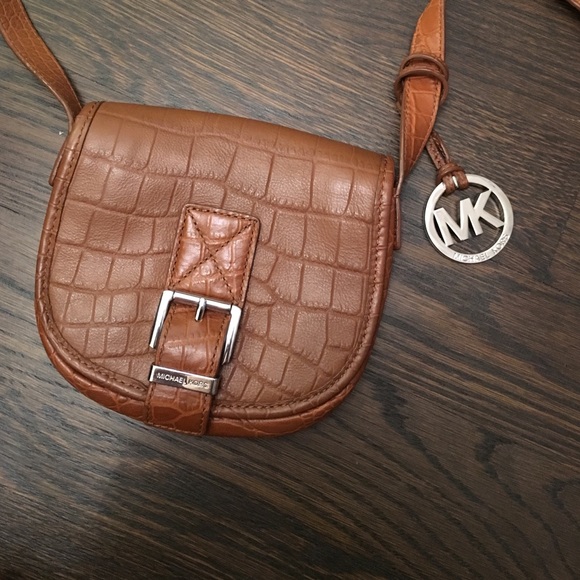 Michael Kors brown/ tan cross body