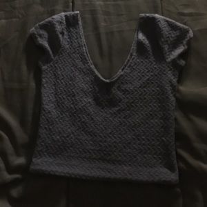 hollister crop top