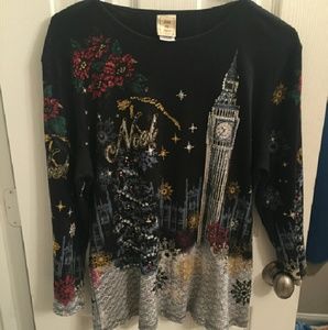 Jess and Jane, Large, Big Ben's Noel, Blouse