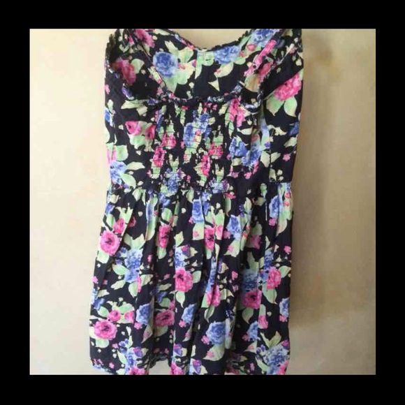 H & M Floral dress in junior size 10 - Picture 3 of 4