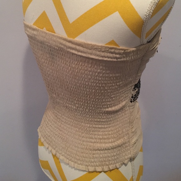 Bebe Beaded Bustier - Picture 2 of 4